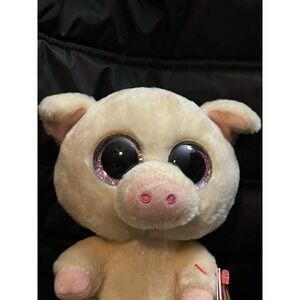 TY Beanie Boos - PIGGLEY the Pig (6 Inch) NEW MWMTs Plush***MINT TAGS ***